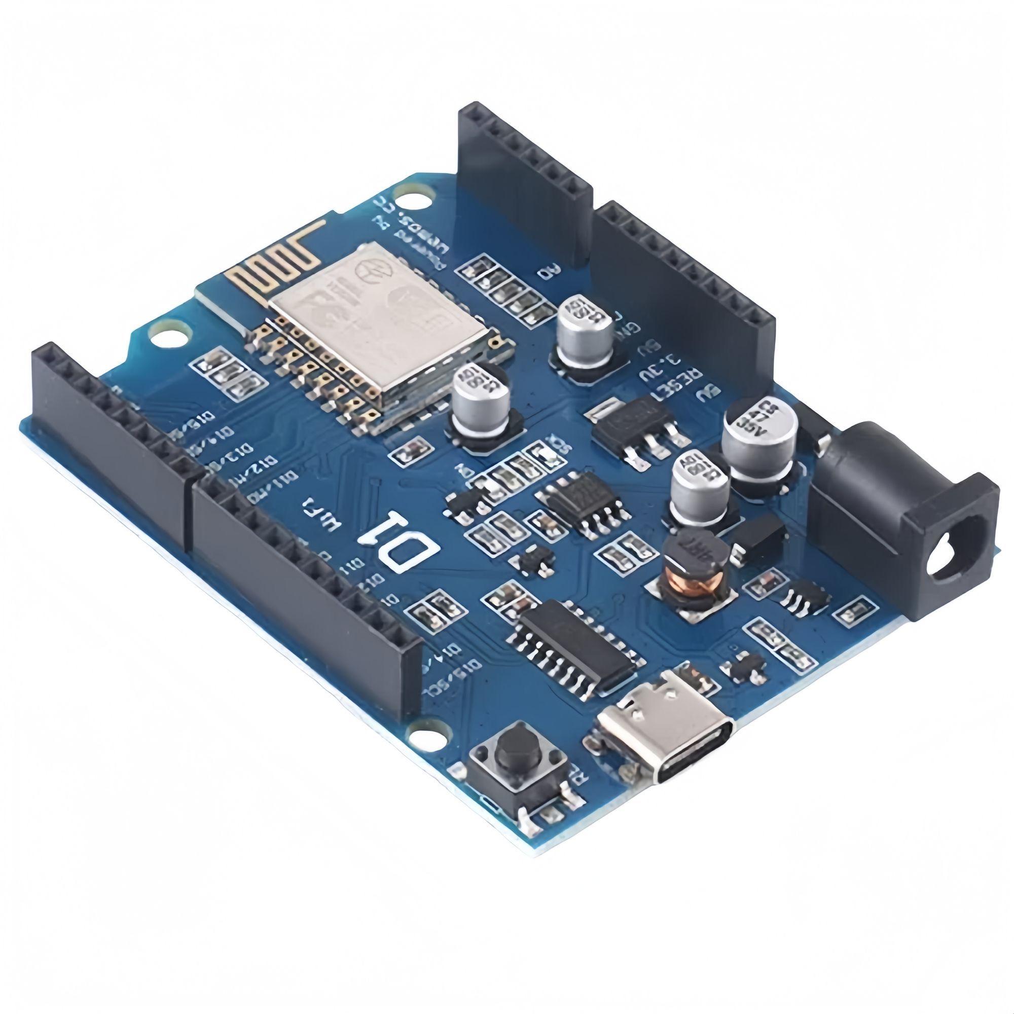 Product image for The UNO R3 Development Board Kit is compatible with the improved Arduino Nano version of the ATmega328P microcontroller module