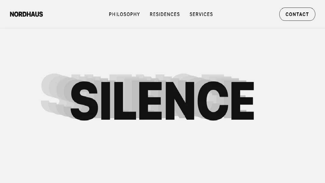 High Contrast Landing Page preview
