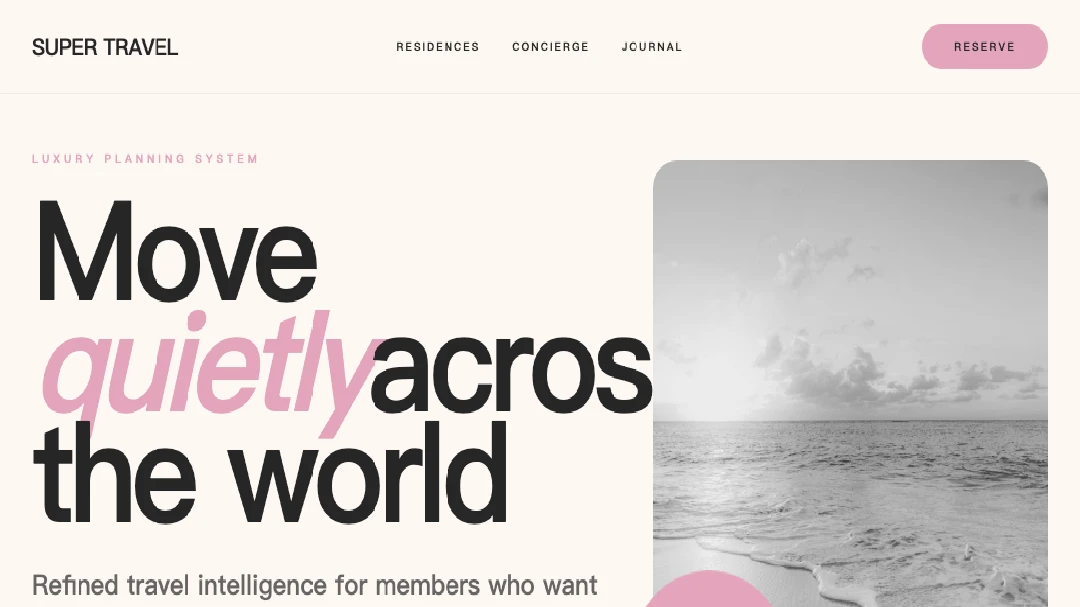 Luxury Focused Design System preview