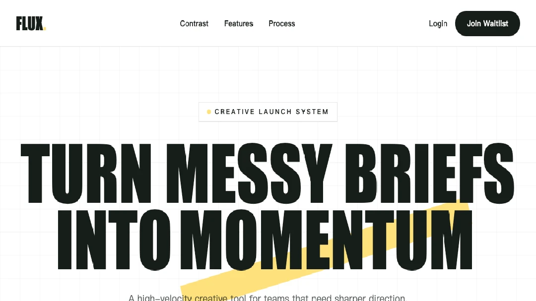 Bold Editorial Style preview
